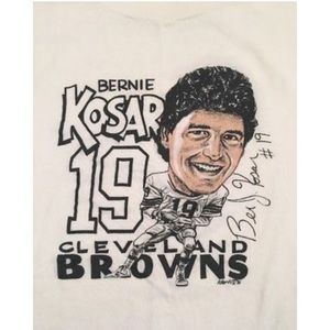 Vintage 80s Cleveland Browns Bernie Kosar T Shirt